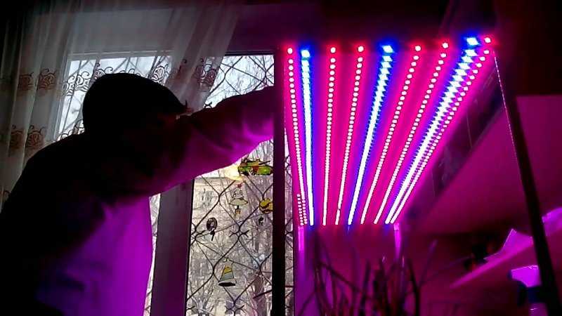 Фитолампа своими руками: как сделать в домашних условиях светильник для растений из светодиодов