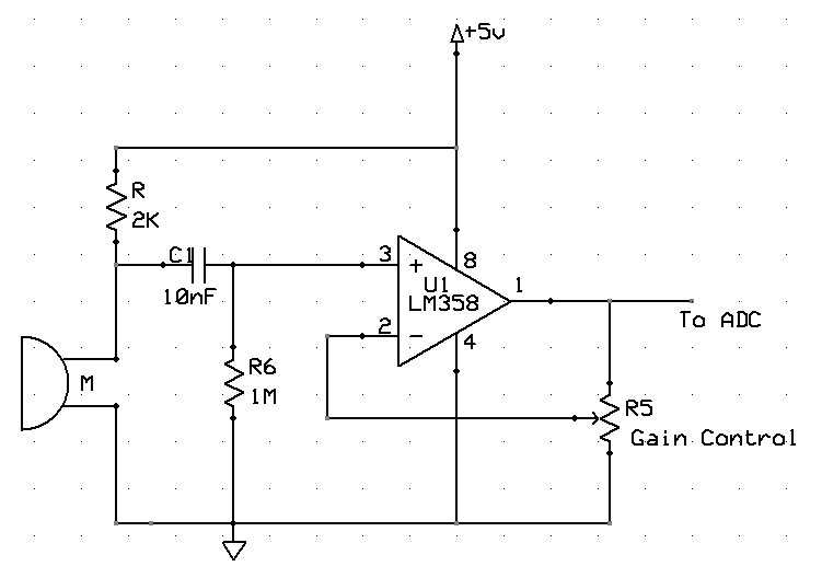 В этой схеме индикатора напряжения автомобильного аккумулятора операционный усилитель DA1 (LM358) работает как двухпороговый оконный компаратор,