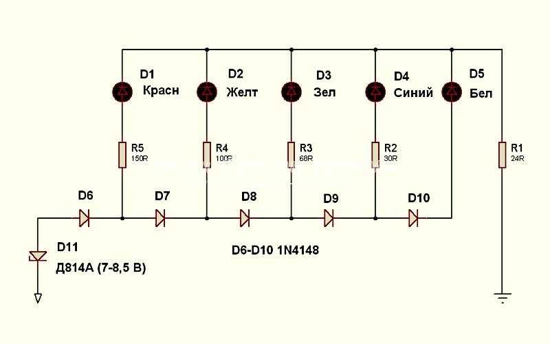 13 схем индикаторов разряда li-ion аккумуляторов: от простых к сложным