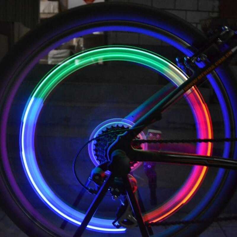 Подсветка велосипеда светодиодной лентой своими руками: это надо знать