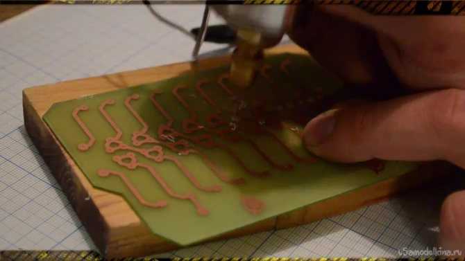 Правильный лут. лазерно-утюжная технология изготовления печатных плат