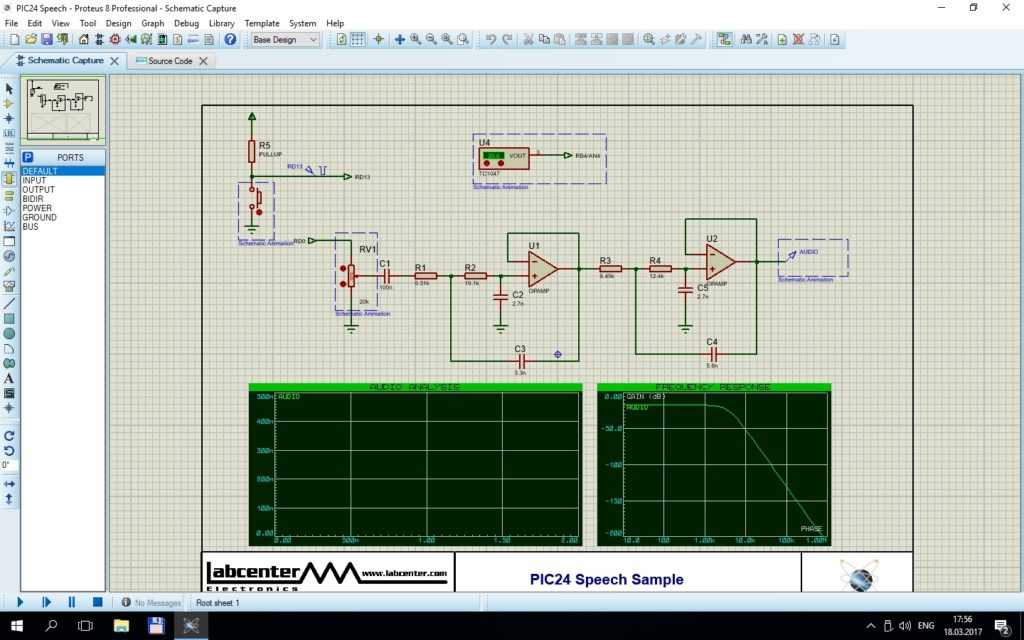 Pcb design and circuit simulator software - proteus