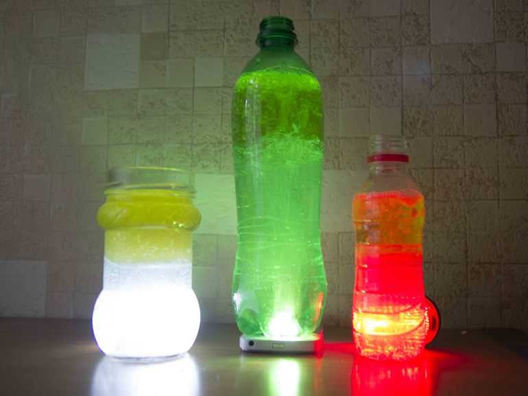 Лампа с эффектом лавы: необходимые материалы и химикаты для создания лавового светильника своими руками