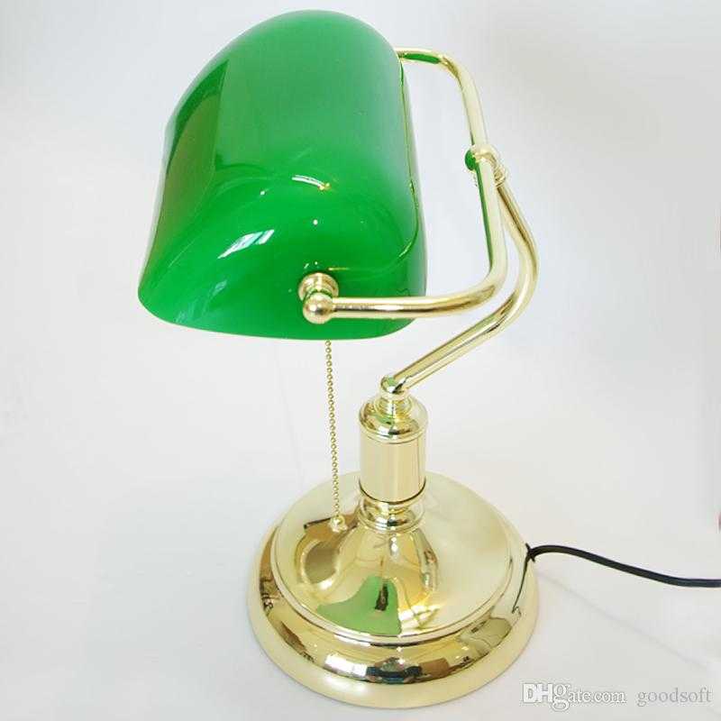 Зеленая настольная лампа из ссср для рабочего стола: история