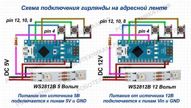 Arduino. адресная лента ws2812b | ардуино уроки