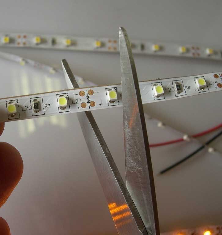 Как разрезать светодиодную ленту 12 вольт – как обрезать светодиодную ленту