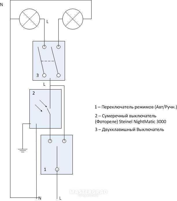Инструкция по применению сумеречного выключателя
