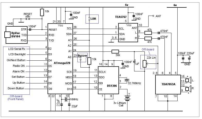 Цифровой вольтметр 0-25в на микроконтроллере avr atmega32: схема и программа на с