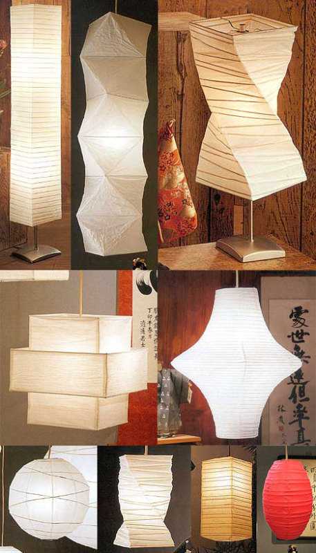 Как самостоятельно сделать светильник в японском стиле