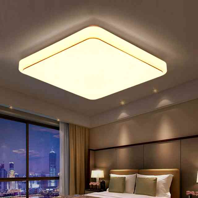 Накладной светодиодный светильник: на потолок и стену, для дома и офиса
