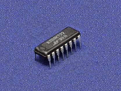 К1109КТ22 - интегральная микросхема представляет собой набор мощных составных ключей с защитными диодами на выходе Наличие защитных диодов позволяет