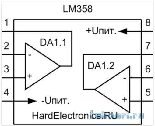 Операционный усилитель lm358: схема включения, аналог, datasheet