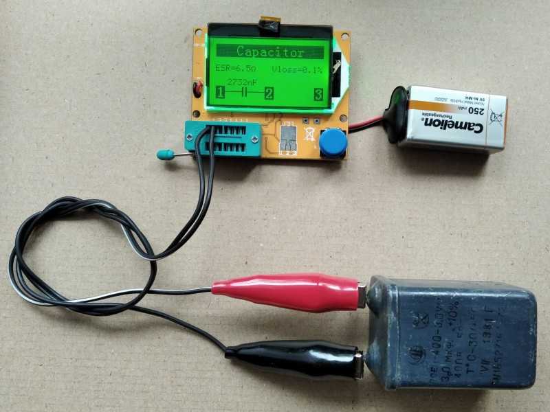 Как проверять конденсаторы мультиметром - не выпаивая, емкость и исправность конденсатора