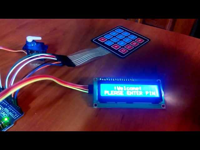Кодовый замок на arduino | практическая электроника