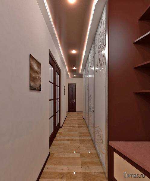 Современное и стильное освещение в прихожей и коридоре в 2021 году