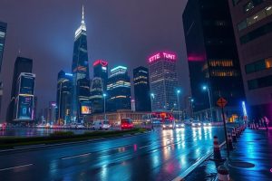 Стальные атланты: как рождается эстетика ночного города