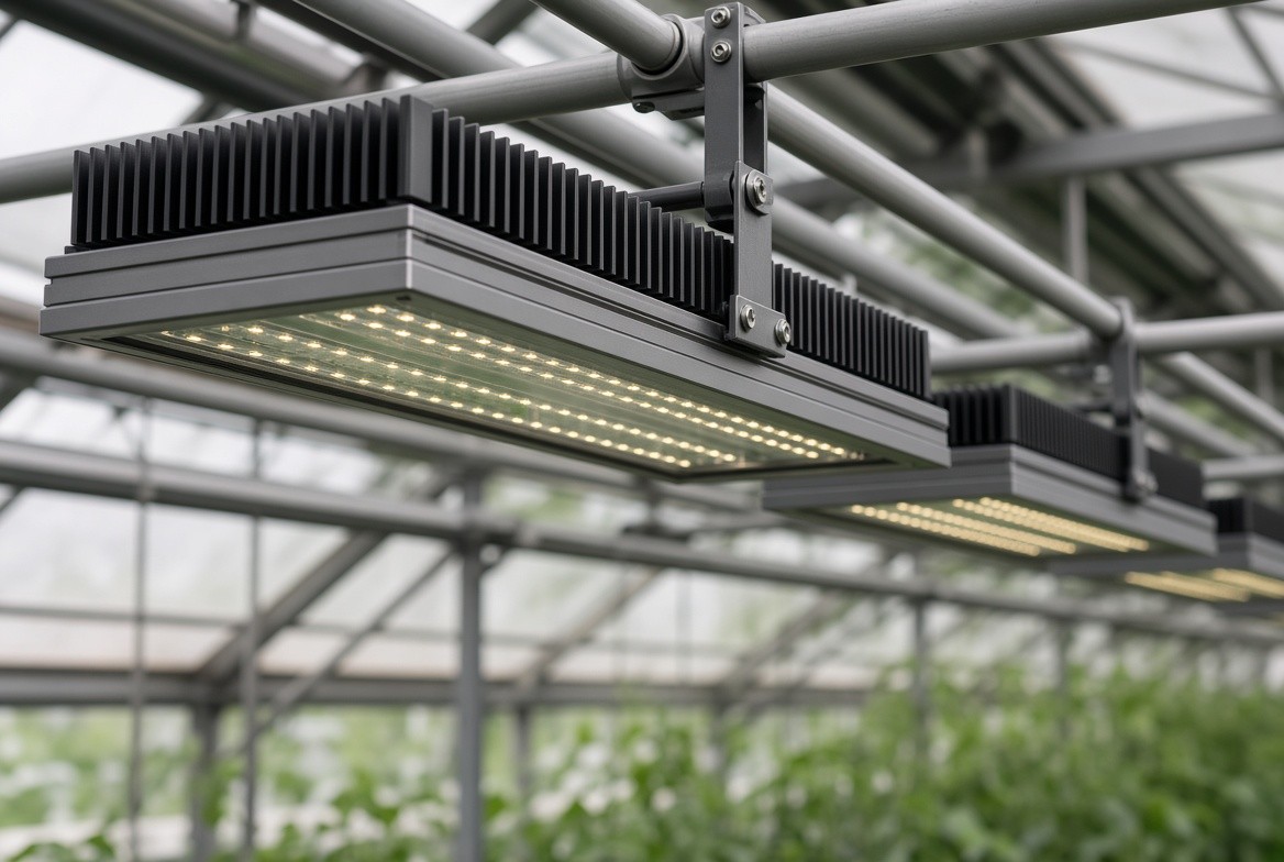 Светодиодные фитосветильники ECOLED-BIO для промышленных теплиц