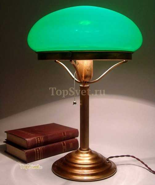 Зеленые настольные лампы