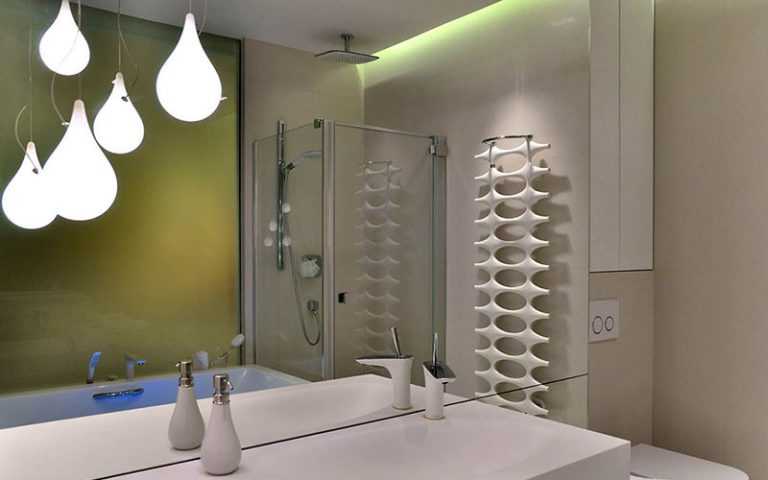 Правильное освещение в ванной комнате: дизайнерские приемы + нормы безопасности