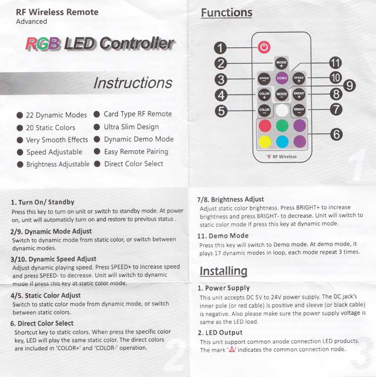 Как подключить цветную светодиодную ленту с пультом: схемы и способы подключения