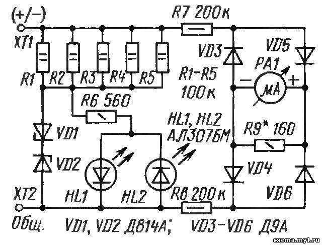 Цифровые вольтметры: структурная схема электронных встраиваемых мини-вольтметров постоянного тока и других моделей. принцип их работы