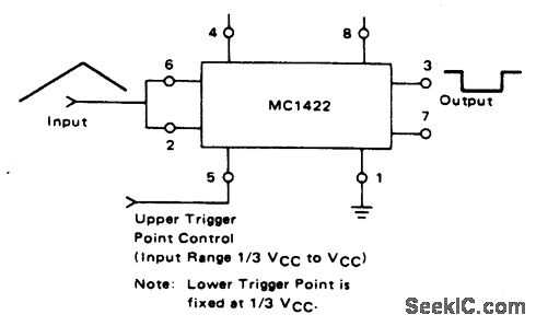 Триггер шмитта на транзисторах схема