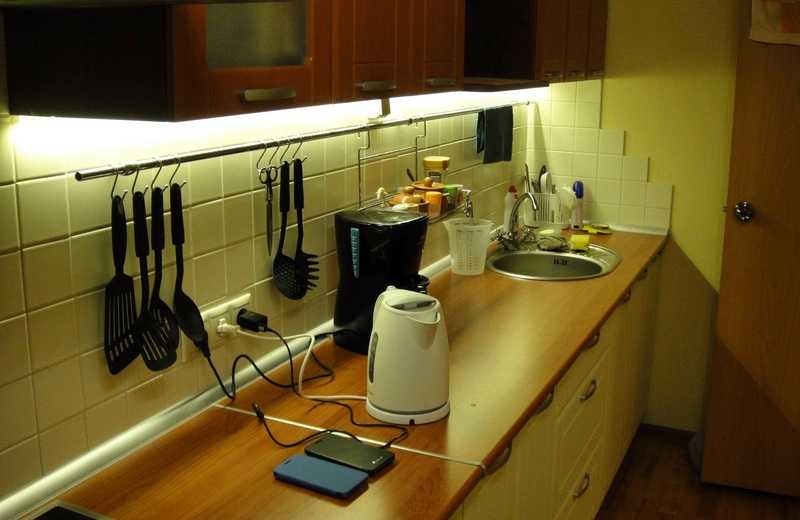 Освещение на кухне: 100 фото-идей, варианты, советы по выбору