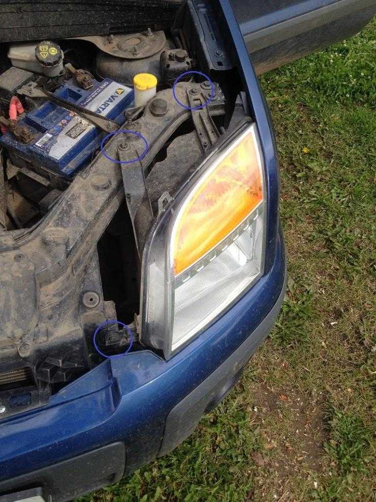 Замена лампочек в автомобиле ford fusion