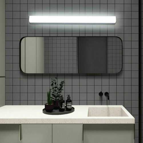 Светильники для зеркала в ванной комнате: над зеркалом, настенные, led