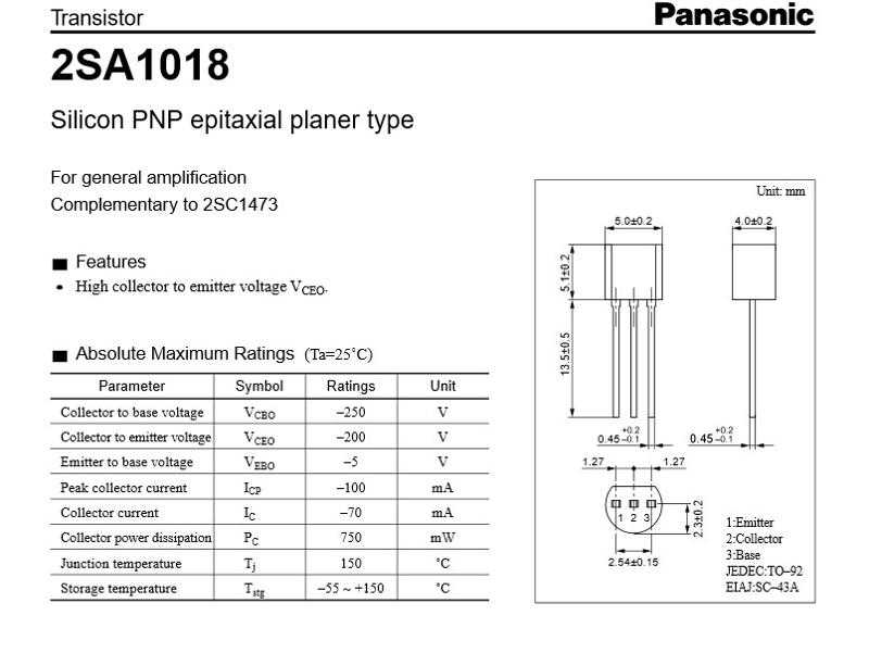 Транзистор c3198 характеристики (параметры), отечественные аналоги, цоколевка
