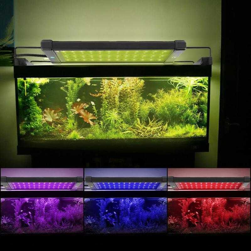 Светодиодный светильник для аквариума своими руками: как сделать крышку для аквариума с освещением, расчет подсветки, выбор ламп