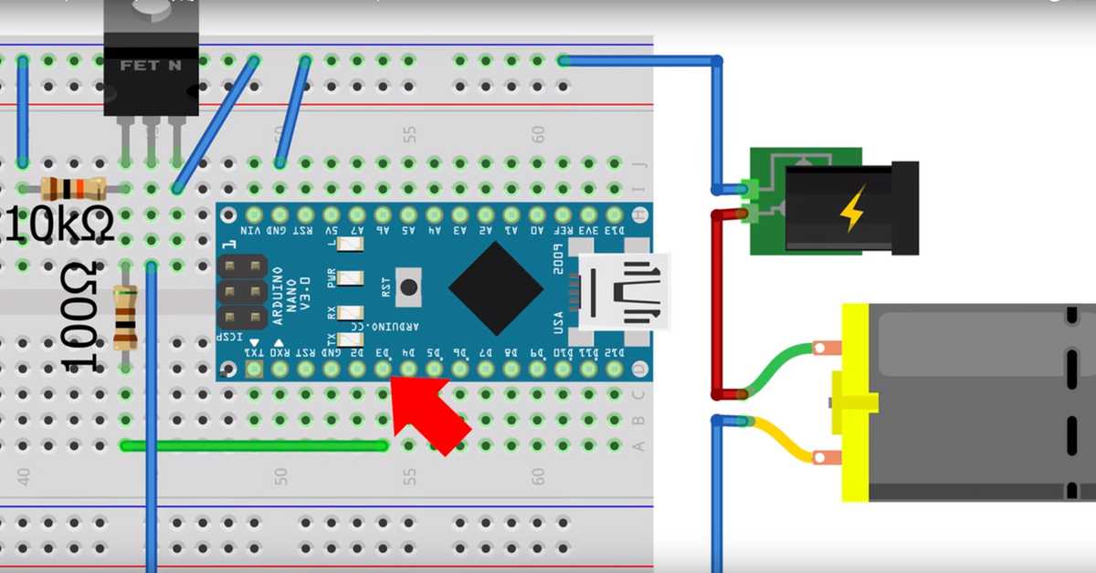 Arduino. подключение полевого транзистора | ардуино уроки