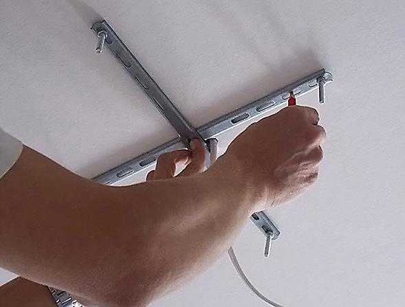 Как повесить люстру на потолок из гипсокартона - всё о гипсокартоне