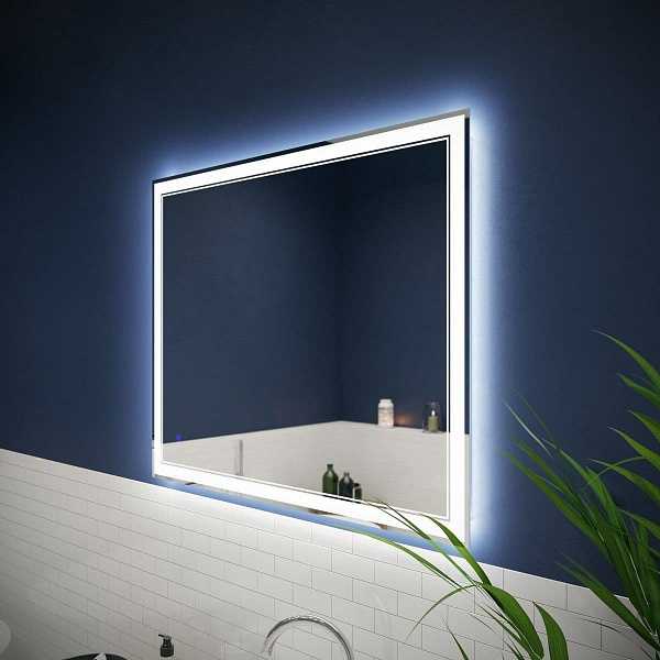 Зеркало с подсветкой в ванную комнату: как выбрать, дизайн идеи (+ фото)