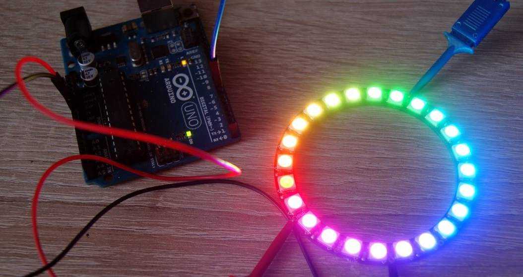 Адресные светодиоды: светодиодная rgb лента, программируемая под arduino