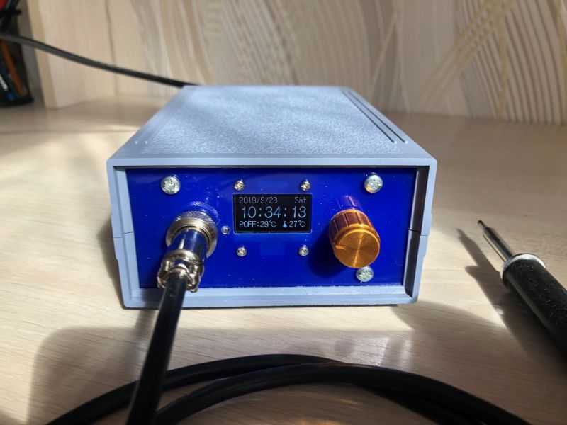 Github - wagiminator/attiny13-tinysolder: t12 quick heating soldering station