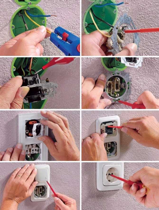 Как подключить выключатель от розетки и наоборот