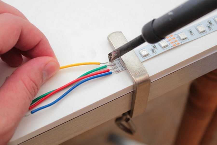 Как припаять провода к светодиодной ленте: пошаговая инструкция, советы мастеров, фото