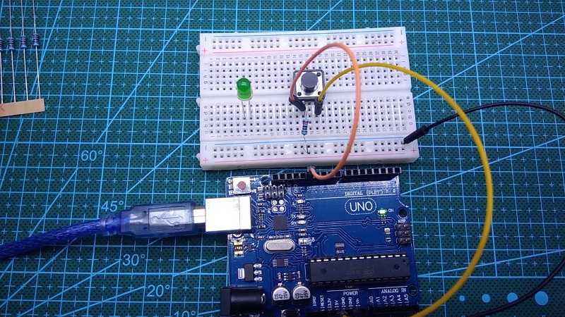 Подключение трехцветного светодиода к arduino uno: схема и программа