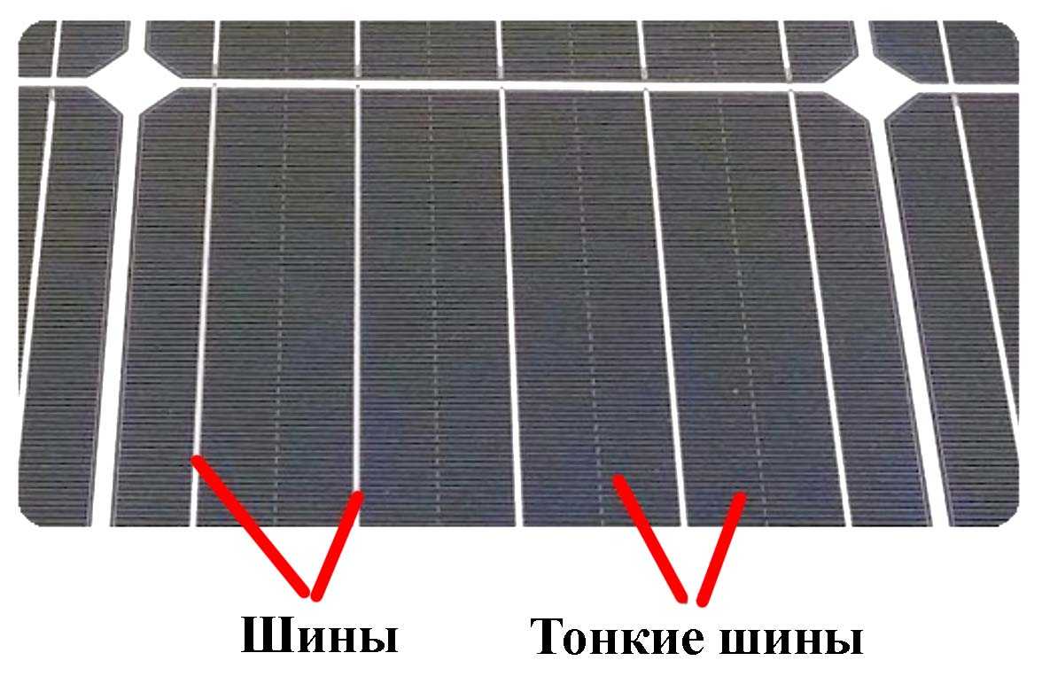 Схема пайки солнечных элементов