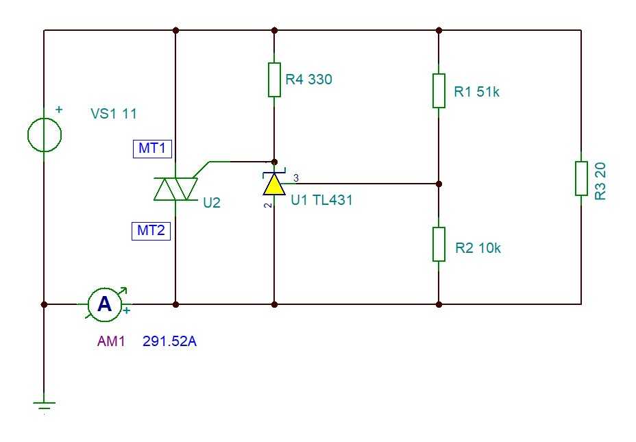 Tl431 регулятор оборотов вентилятора