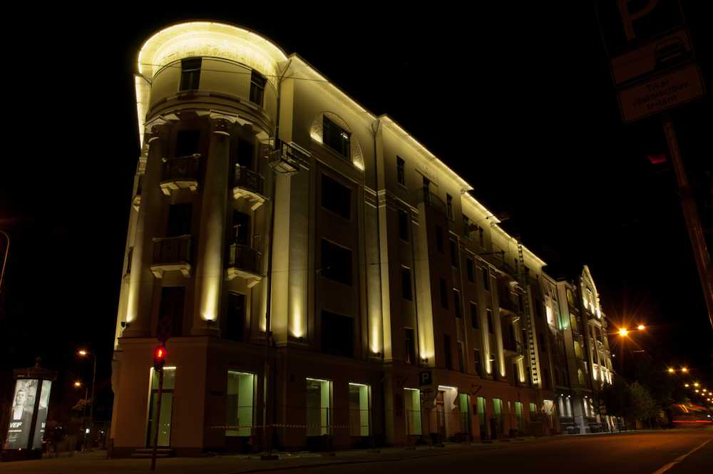 Архитектурная подсветка зданий и сооружений в москве. декоративное освещение фасадов