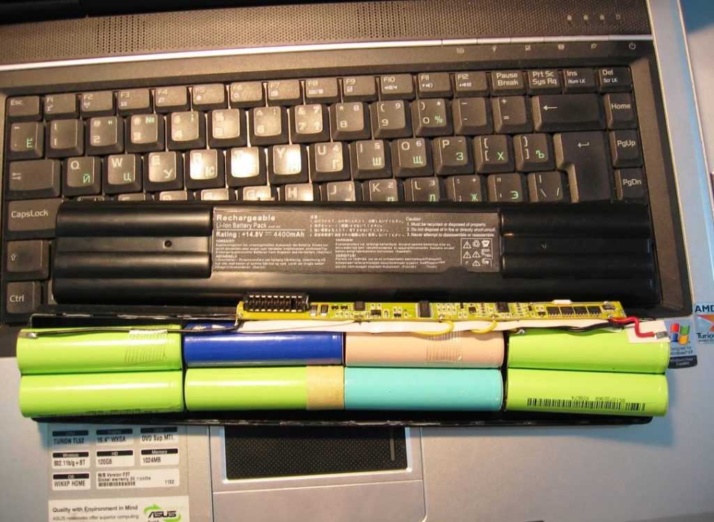 Как отремонтировать и восстановить аккумулятор ноутбука