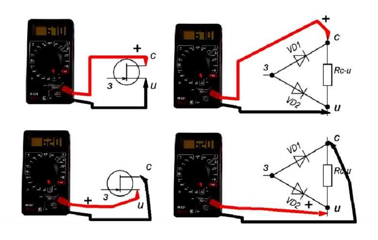 Как проверить мультиметром транзистор — испытание различных типов устройств
