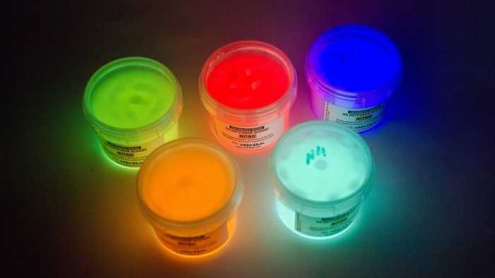 Завораживающая магия флуоресцентных красок