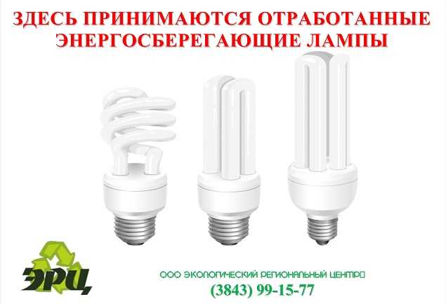 Правильная утилизация светодиодных ламп и светильников