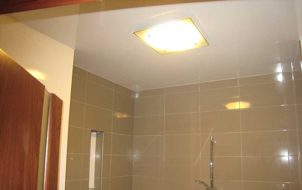 Точечные светильники в ванную комнату