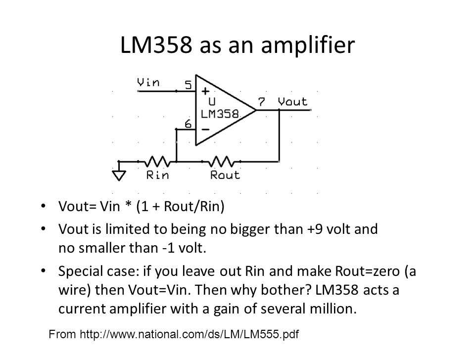 Усилитель для термопары на lm358. как работать с оу lm358: схемы включения и практическое применение