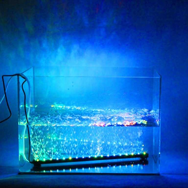 Освещение для аквариума — 3 метода расчета.