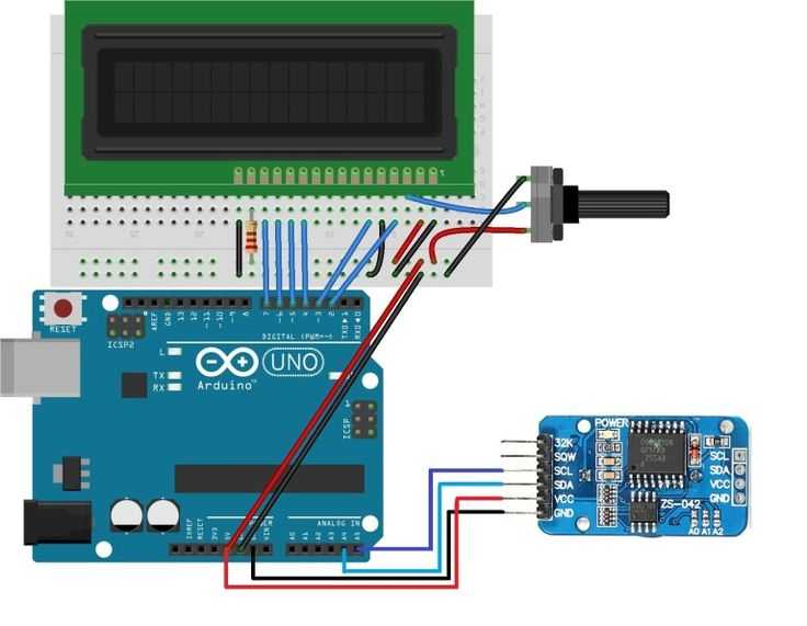 Как подключить часы реального времени (rtc) к arduino